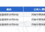 中原消费金融作为原告/上诉人的3起涉及金融借款合同纠纷的诉讼将于2025年4月17日开庭