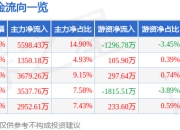 翔楼新材（301160）4月16日主力资金净买入5598.43万元