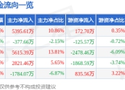 亚钾国际（000893）4月16日主力资金净买入5395.61万元