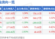 长源电力（000966）4月16日主力资金净买入2107.39万元