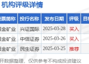 招金矿业(01818.HK)一季度归母净利润6.59亿元 同比增加197.76%