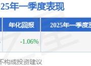 吴坚2025年一季度表现，科创国寿LOF基金季度涨幅0.15%