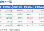 股票行情快报：中科微至（688211）5月6日主力资金净买入207.71万元