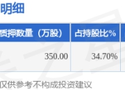 百龙创园（605016）股东窦光朋质押350万股，占总股本0.83%