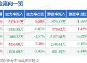 股票行情快报：双环传动（002472）7月24日主力资金净买入5378.31万元
