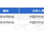中国外贸信托作为原告/上诉人的2起涉及借款合同纠纷的诉讼将于2025年7月29日开庭