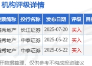 越秀地产(00123.HK)：广州市城市建设开发有限公司2025年面向专业投资者公开发行公司债券(第一期)品种一的票面利率为1.95%、品种二的票面利率为2.50%