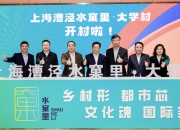 大思政课堂扎根乡村，青年与乡村共成长！上海漕泾水窠里·大学村开村